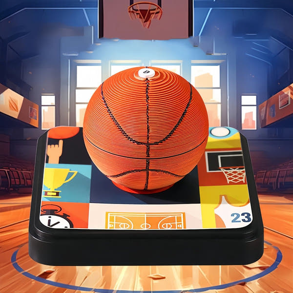 3D Calendar 2026 - Basketball