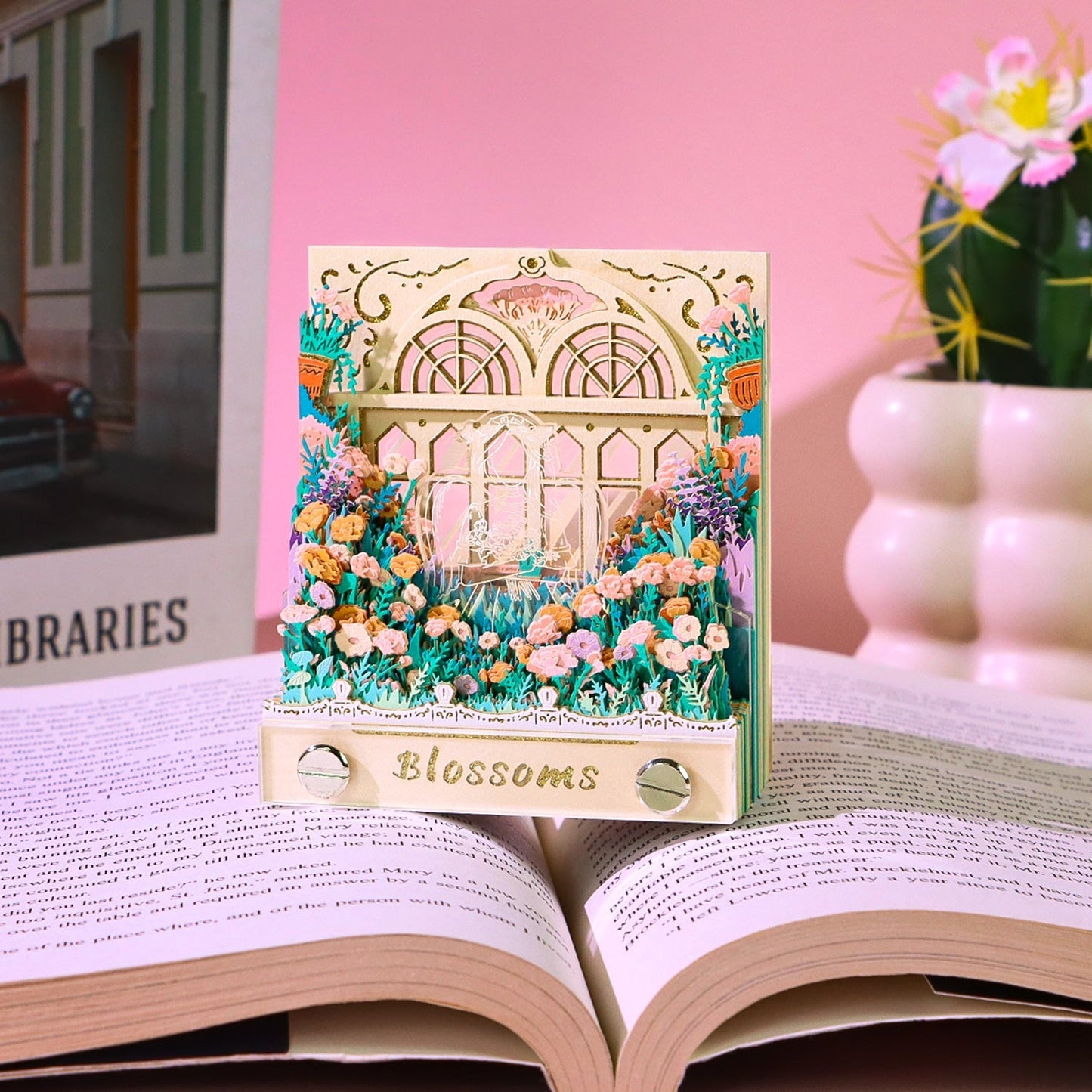 3D Calendar 2026 - Carnation