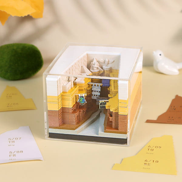 3D-Kalender 2026 – Winkelgasse