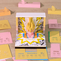 3D Calendar 2026 - Dragon Ball