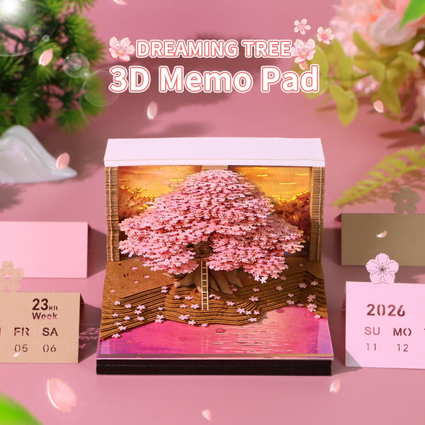 3D Calendar 2026 - Dreaming Tree