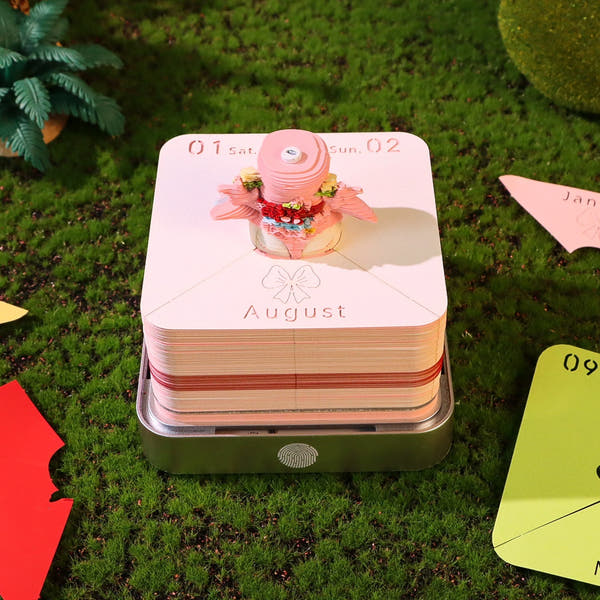 3D Calendar 2026 - Elk