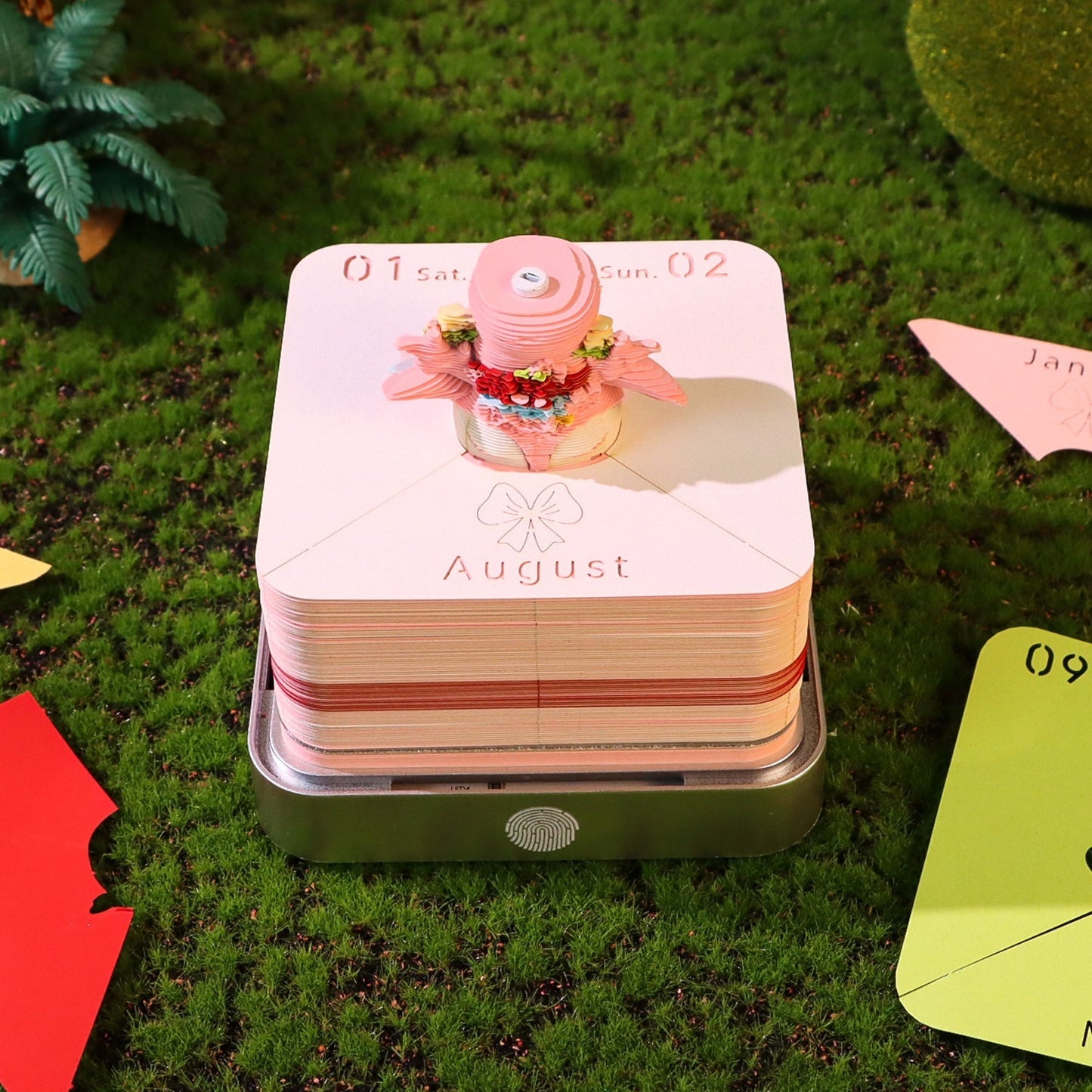 3D Calendar 2026 - Elk