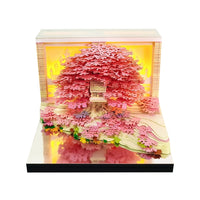 3D Calendar 2026 - Floral Tree Island