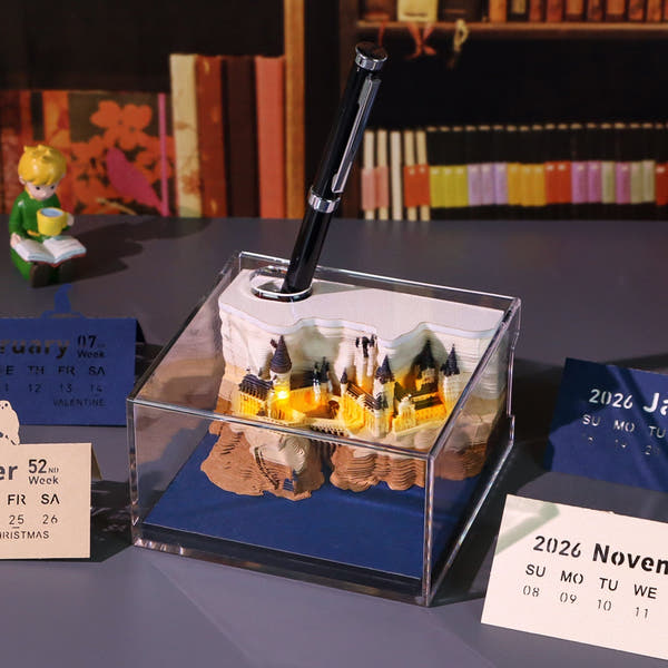 3D Calendar 2026 - Magic Castle