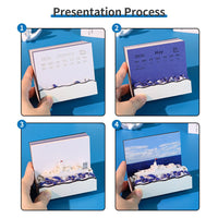 3D Calendar 2026 - Sailing Ship