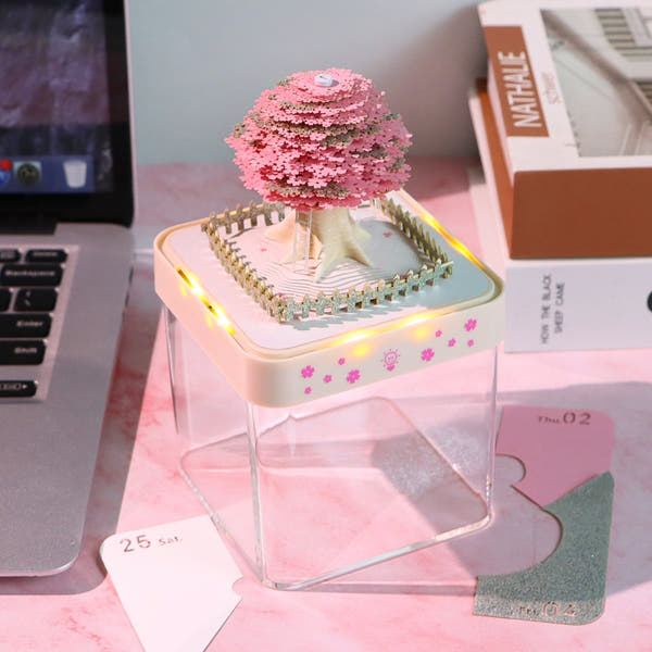 3D Calendar 2026 - Sakura Tree B