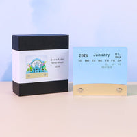3D Calendar 2026 - Snowflake Ferris Wheel