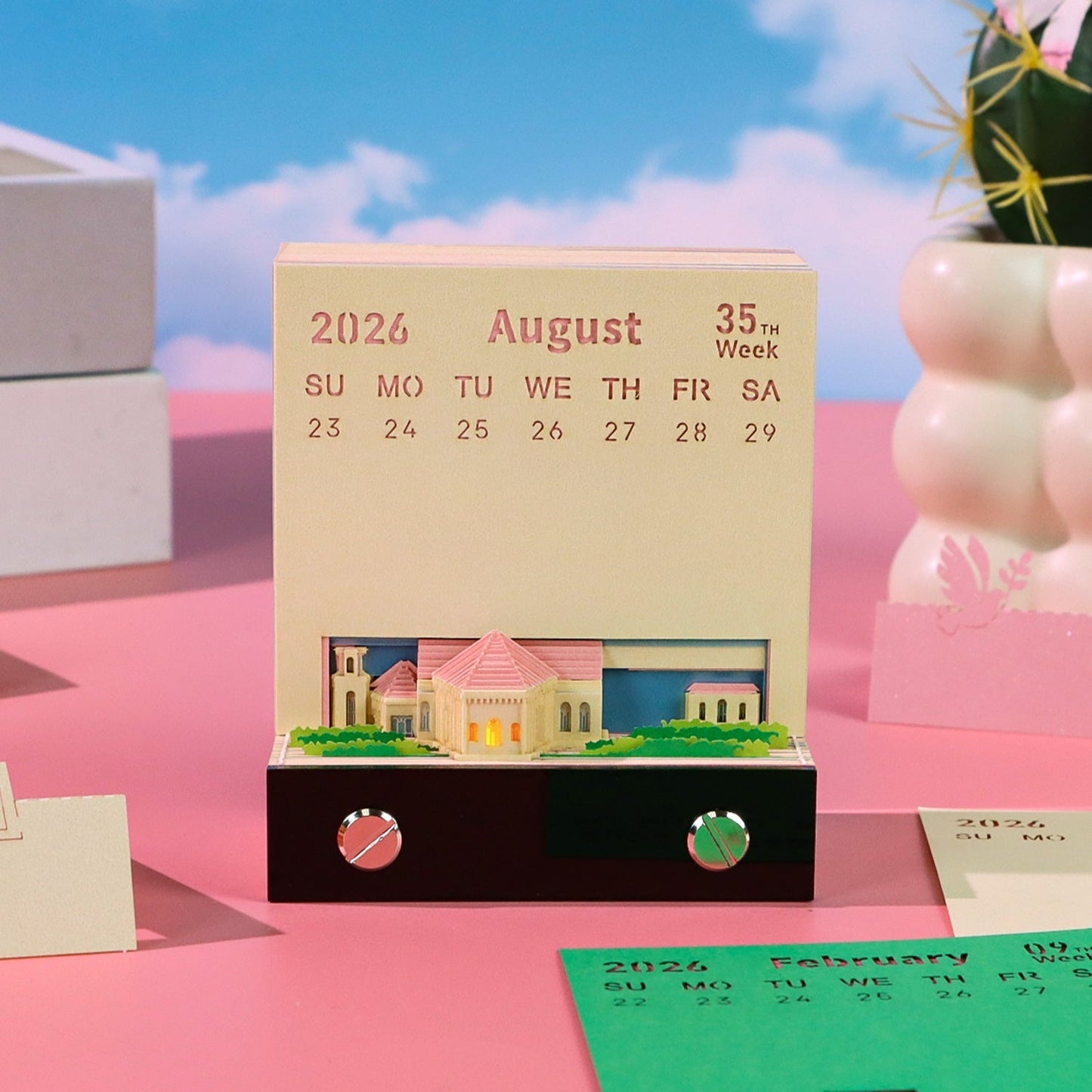 3D Calendar 2026 - St. Martin's Church