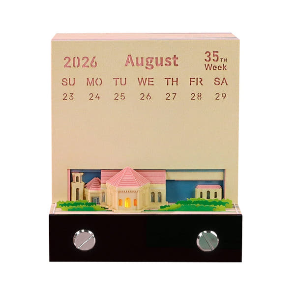 3D Calendar 2026 - St. Martin's Church