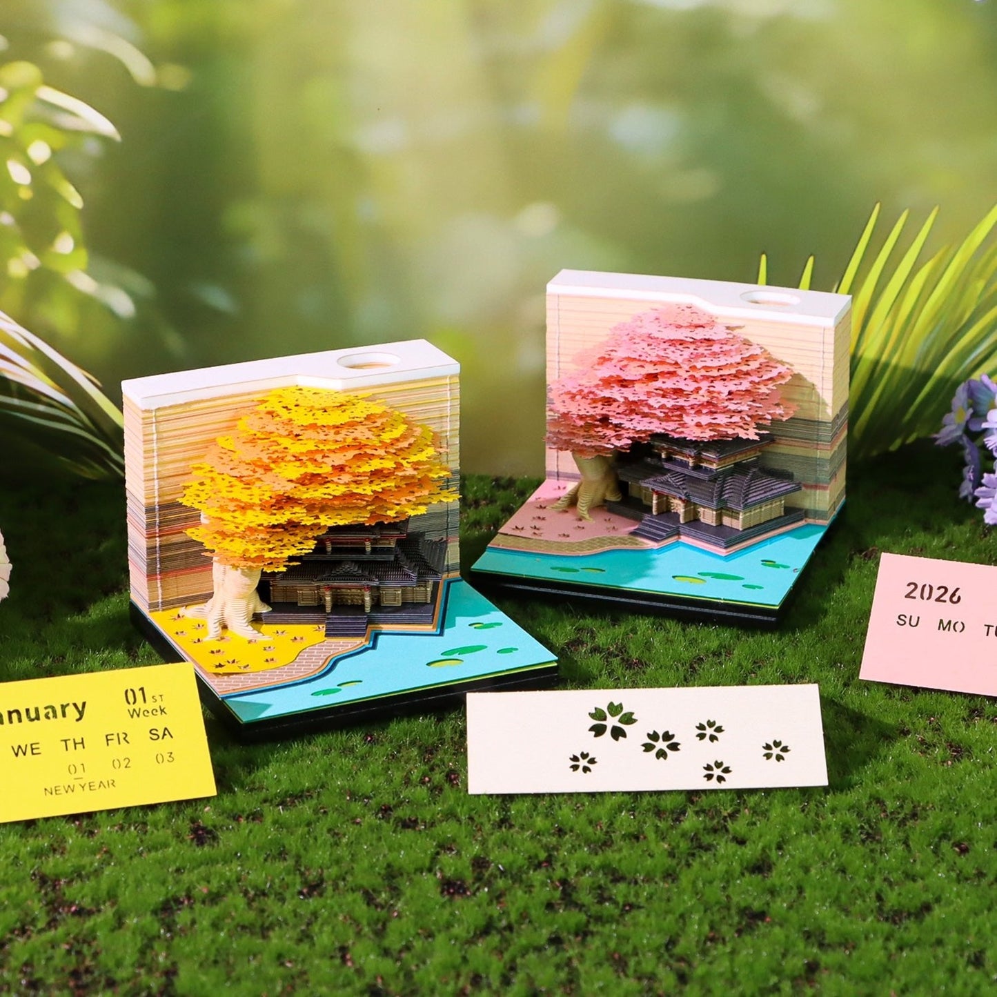 3D Calendar 2026 - Tree House B