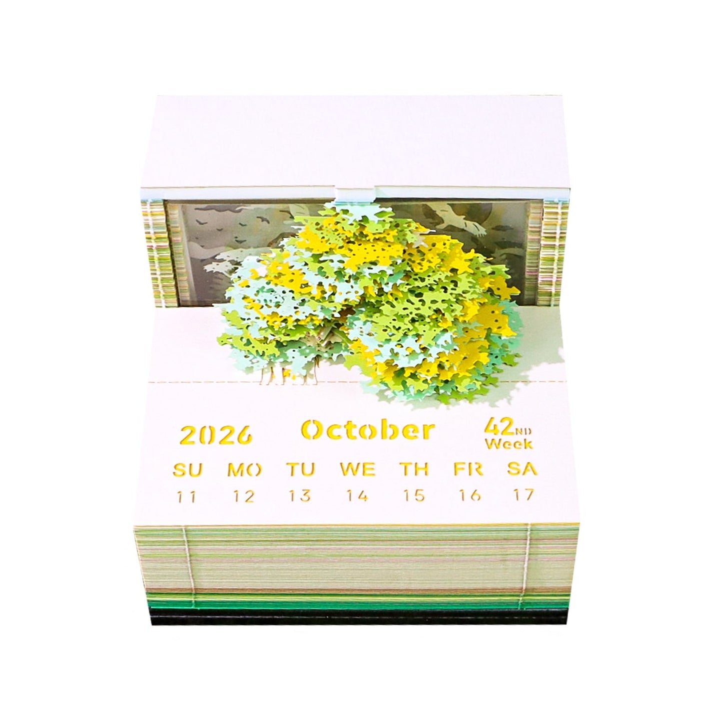 3D Calendar 2026 - Tree House D