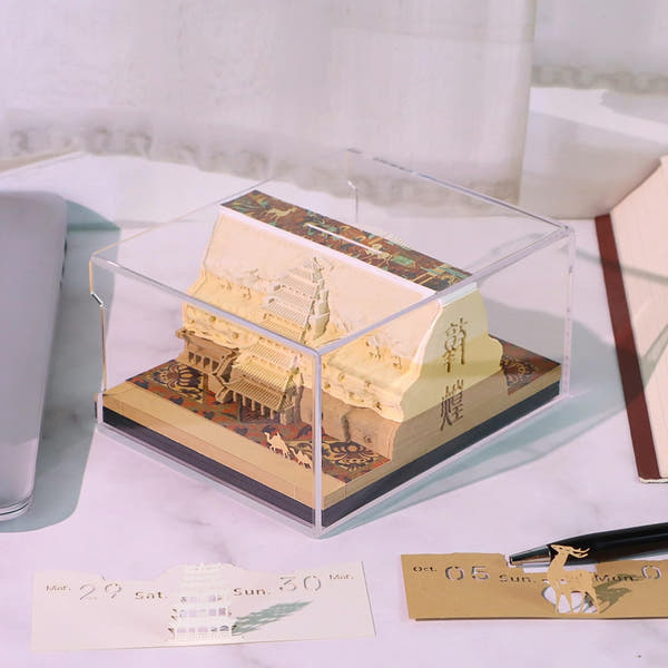 3D-Kalender 2026 – Dunhuang Mogao-Grotten