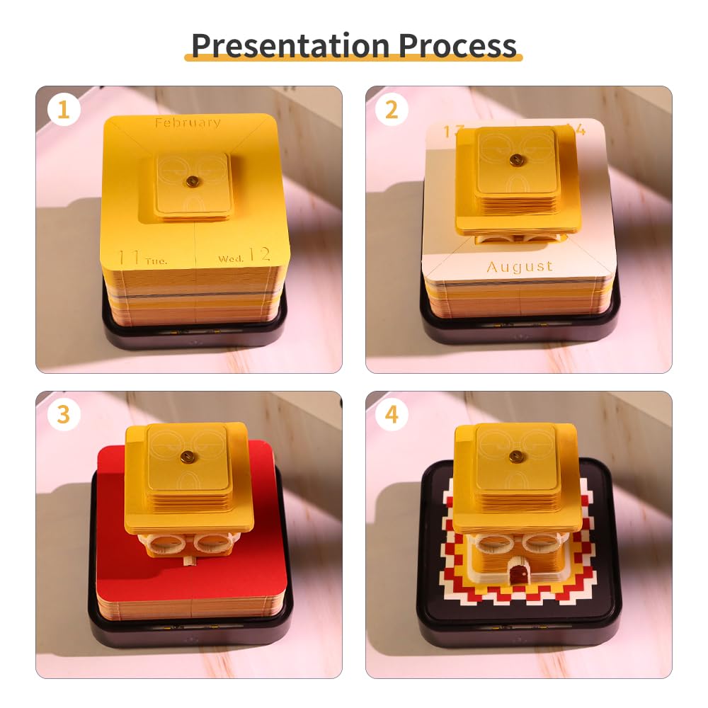 3D-Kalender 2026 - Emoji