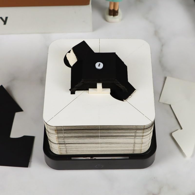 3D Calendar 2026 - Halloween Cat