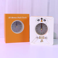 3D Calendar 2026 - Owl Clock