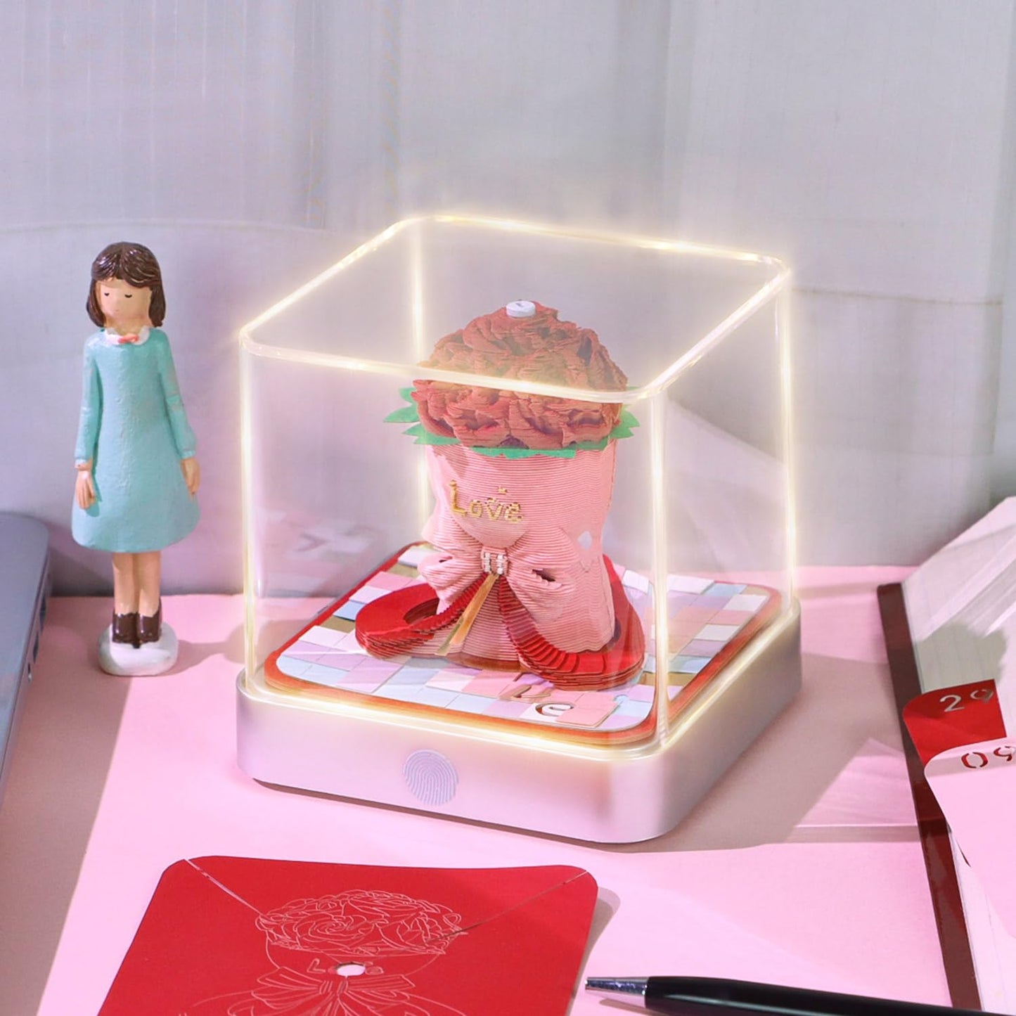 3D-Kalender 2026 - Rosen