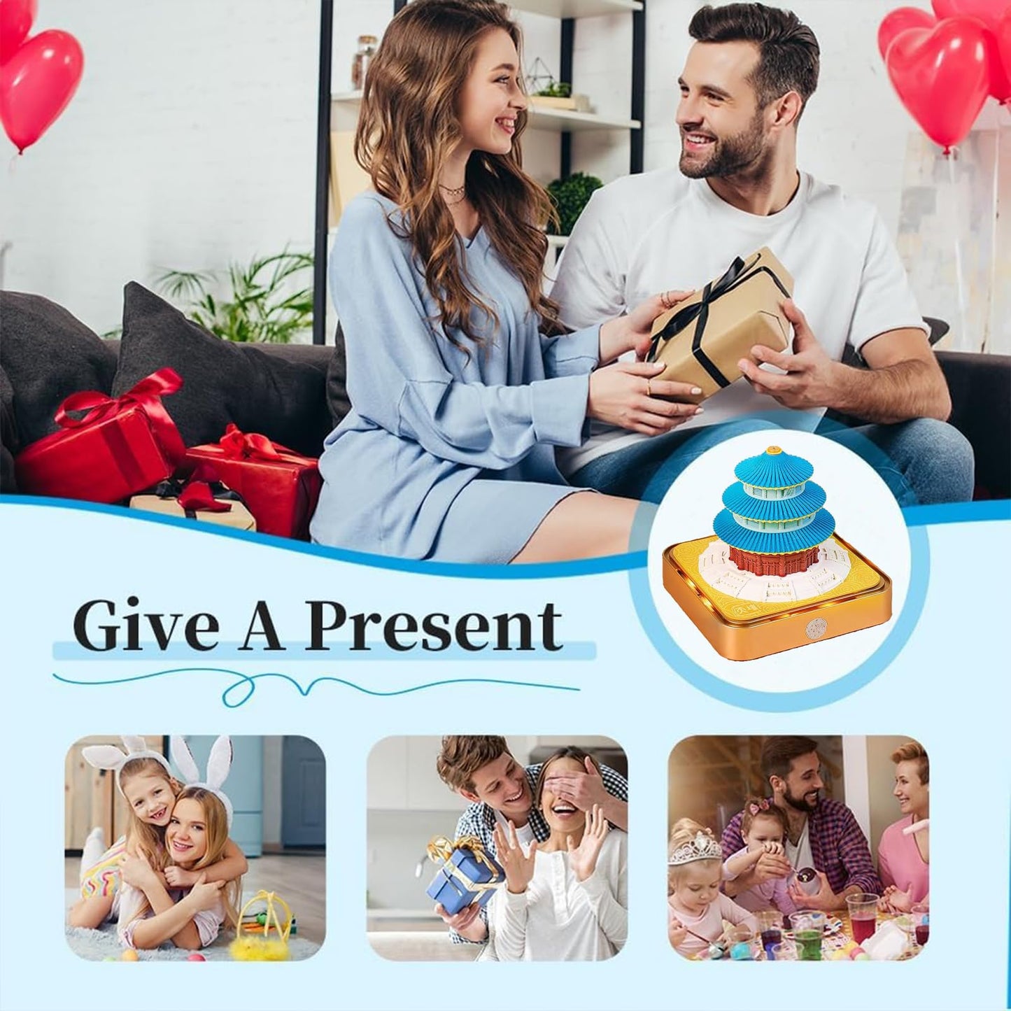 3D-Kalender 2026 – Himmelstempel A