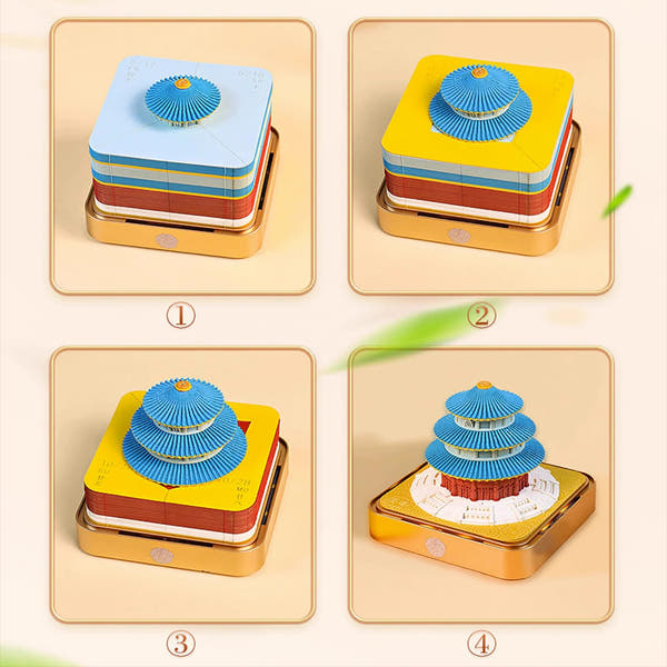 3D-Kalender 2026 – Himmelstempel A