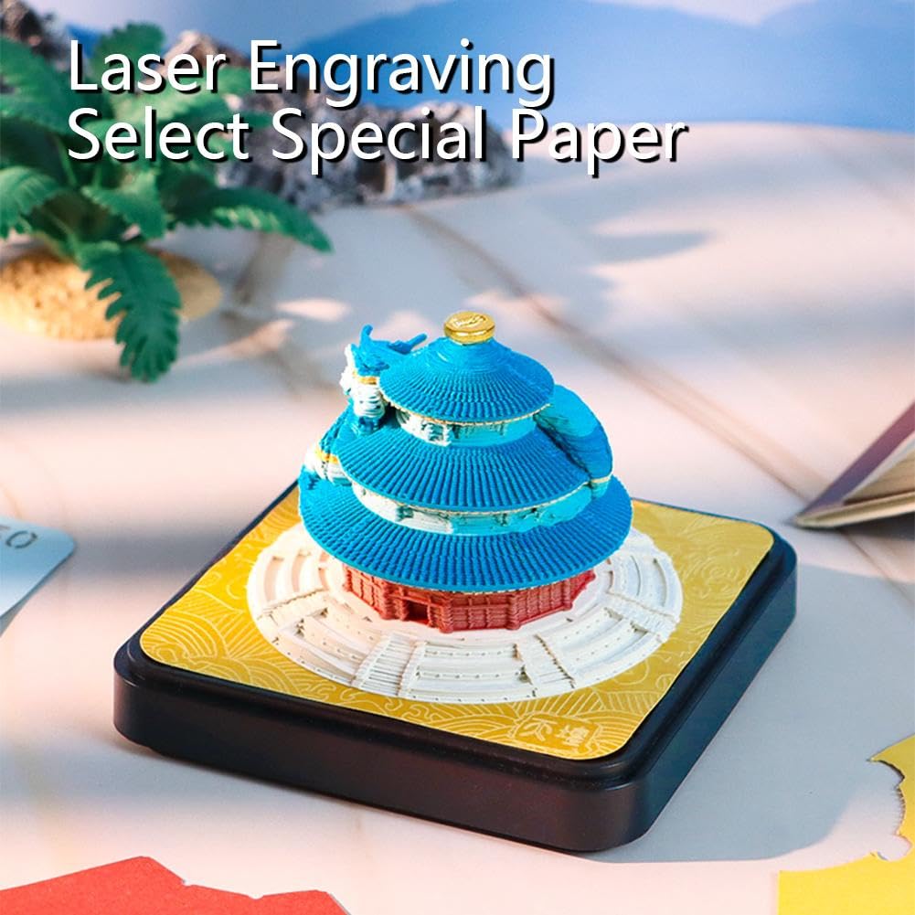 3D Calendar 2026 - Temple of Heaven B