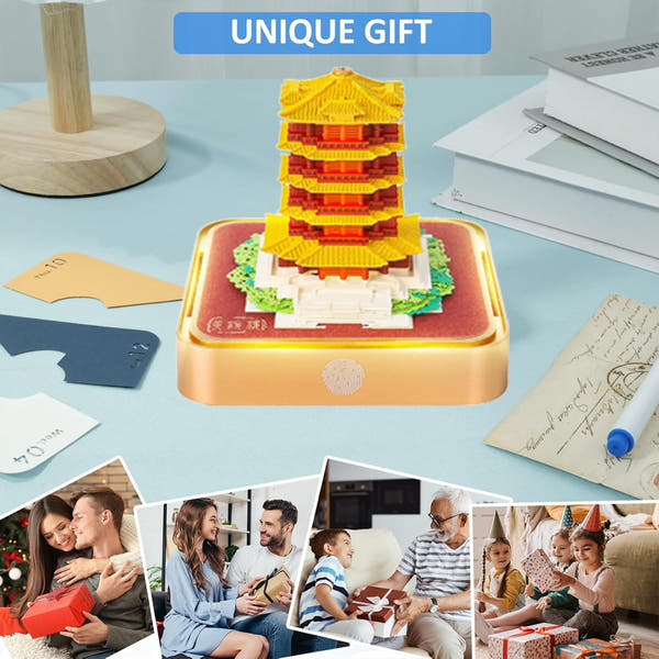 3D Calendar 2026 - Yellow Crane Tower