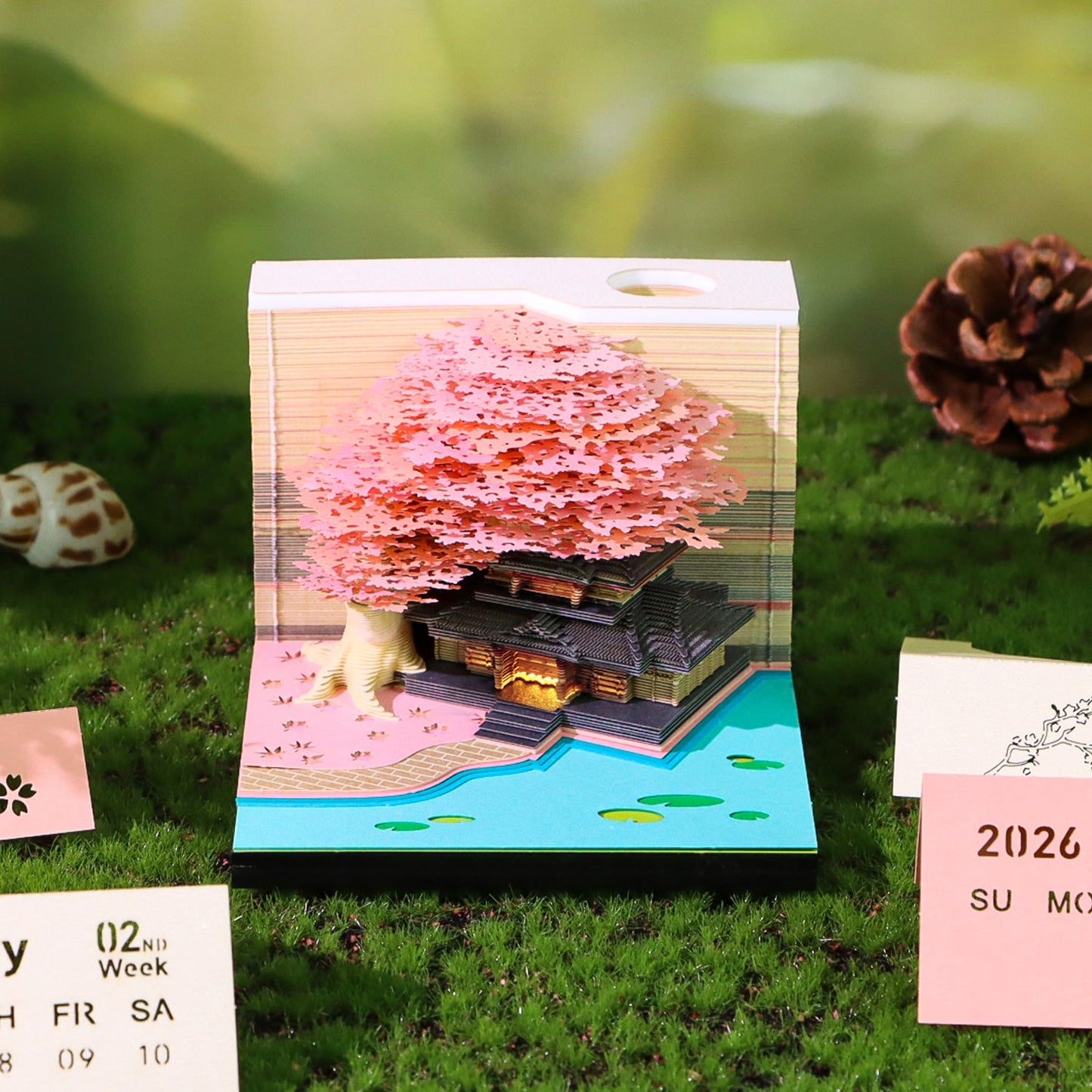 3D Calendar 2026 - Tree House B
